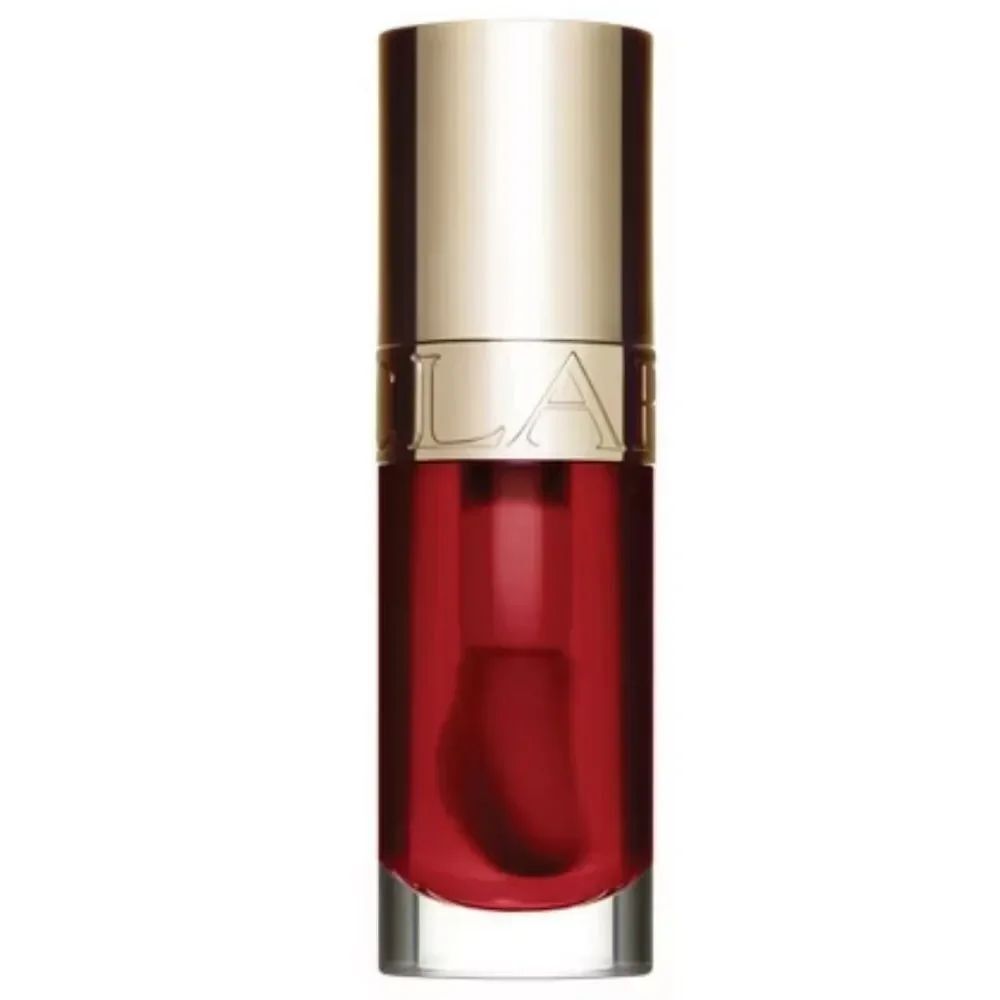 🌻Clarins 03 Cherry Lip Comfort Hydrating &
Plumping Oil New TravelSz